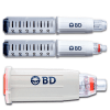 Agujas de seguridad para plumas de insulina BD Autoshield Duo Agujas de seguridad BD Autoshield DUO para plumas de insulina BD Autoshield Duo