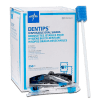 Imagen del producto Medline DenTips: hisopos orales sin tratar, utilizados para la eliminación de mucosidad y apoyo en la higiene bucal de pacientes. Su diseño suave y ergonómico garantiza seguridad y comodidad durante el uso. Envasados individualmente para garantizar la higiene. Hisopos orales Medline DenTips de 15,5 cm para limpieza bucal profesional.