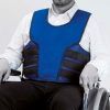 Peto de sujeción Salvaclip Comfort para silla de ruedas. Producto de material sanitario disponible en RH Medical Care (rhmedical.es). Peto de sujeción Salvaclip Comfort para silla de ruedas