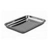 Bandeja / batea rectangular de acero inoxidable. Producto de material sanitario disponible en RH Medical Care (rhmedical.es). Bandeja / batea rectangular de acero inoxidable