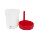 Colector para muestra de heces con cucharilla, material sanitario