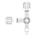 Llave de 3 vías lípido resistente Unidix