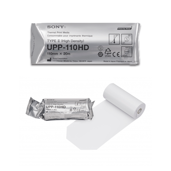 Papel registral térmico Sony UPP-110HD (UPP110HD)