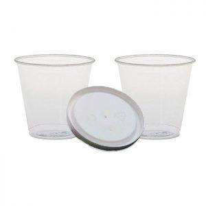 Vasos para medicación de 30 ml. (con tapa y sin tapa)