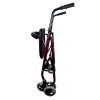Andador plegable de aluminio con asiento, respaldo y cesta modelo Prado, disponible en la tienda online de material médico RH Medical Care. Andador plegable de aluminio con asiento, respaldo y cesta modelo Prado - RH Medical Care