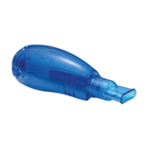 Dispositivo Acapella Choice Blue de terapia PEP vibratoria vista general.