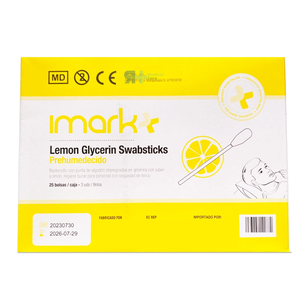 Bastoncillos de glicerina sabor limon Imark rhmedical 1000 x 1000