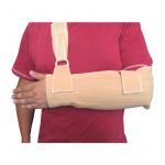 Cabestrillo Sling Eco de Medicare System fabricado en velour beige.