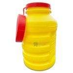 Contenedor de objetos punzantes amarillo 1 litro ENFA