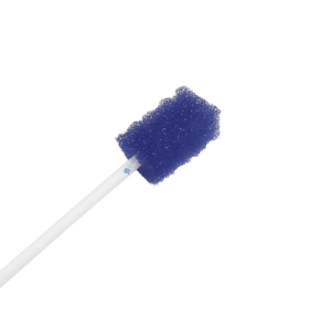 Hisopos orales Medline DenTips de 15,5 cm para limpieza bucal profesional.