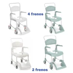 Silla de baño con ruedas Etac Clean, material sanitario