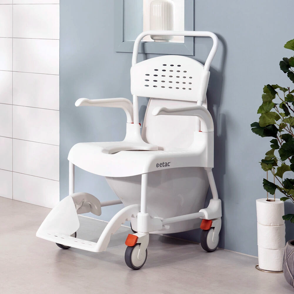 Silla de baño con ruedas Etac Clean, material sanitario