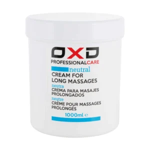 Crema neutra para masajes prolongados OXD en envase de 1000ml