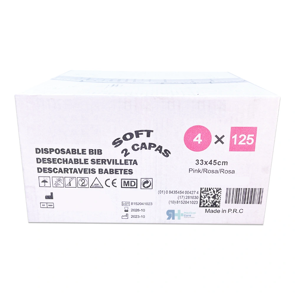 Servilletas / baberos / mapas desechables (diferentes colores) - RH Medical Care