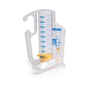Incentivador pulmonar volumétrico Coach-2 de 4000 ml.