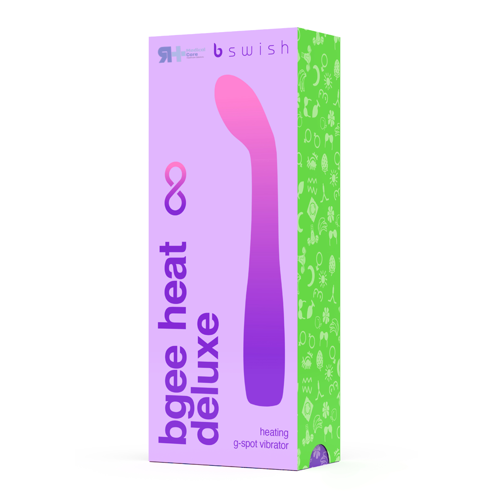 Masajeador de suelo pélvico BGee Heat Infinite Deluxe Lavanda, equipamiento clínico