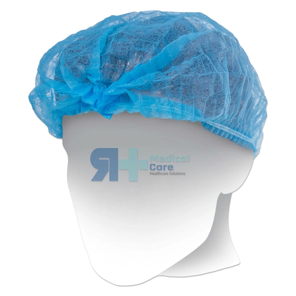 Gorro de polipropileno plegados