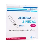 Jeringa de 3 cuerpos cono Luer Unidix