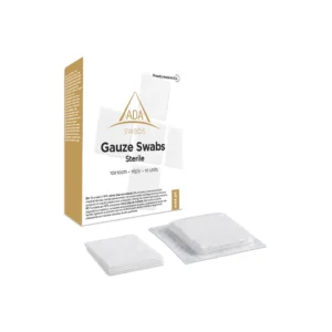 Compresa estéril de gasa 17 hilos 4 capas 20 x 20 ADA