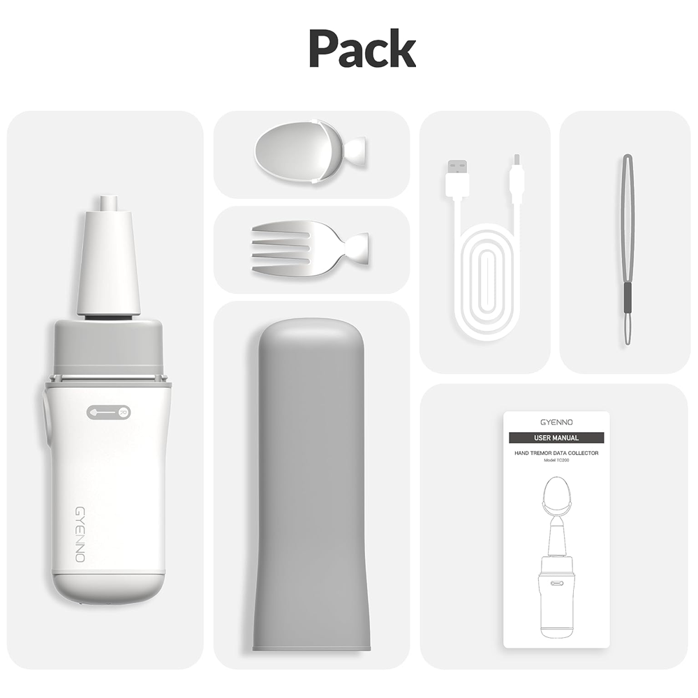 Cuchara + Tenedor Gyenno Bravo Classic para Parkinson - RH Medical Care