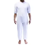 Pijama para residencia manga corta con cremalleras - RHMedical.es