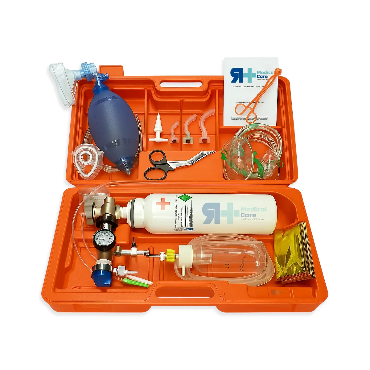 Maletín de emergencias E420 con diseño profesional para uso sanitario