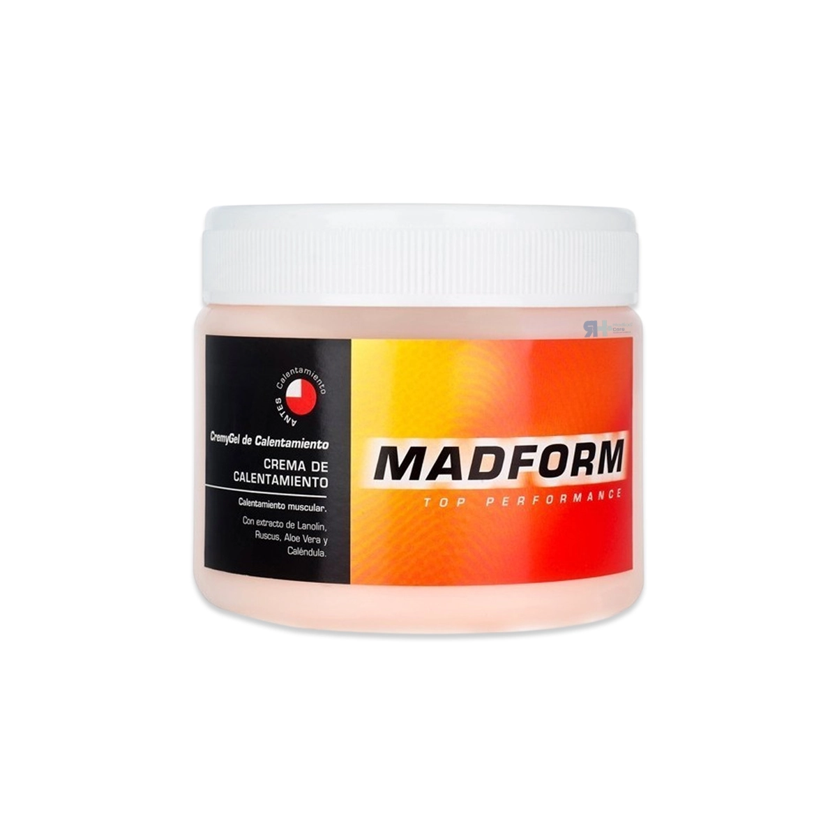 Crema de efecto calor Madform Cremy Gel para calentamiento muscular