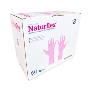 Guantes quirúrgicos Naturflex de látex sin polvo