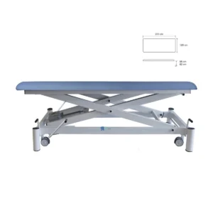 Camilla Bobath H-434R con Bobath y sin desplazamiento lateral