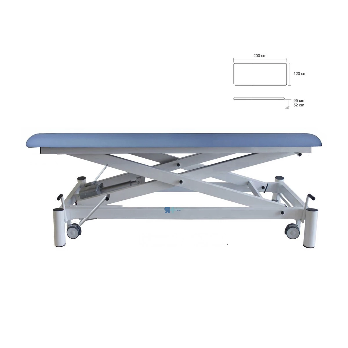 Camilla Bobath H-434R con Bobath y sin desplazamiento lateral