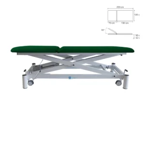 Camilla Bobath H-435R con Bobath, respaldo regulable +70º y sin desplazamiento lateral