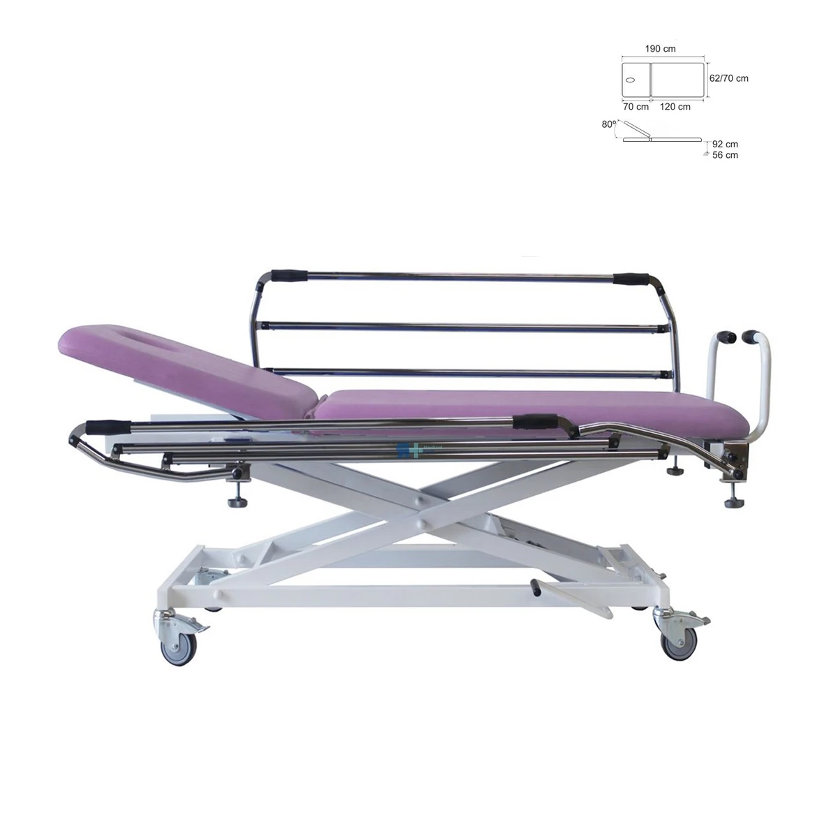 Camilla hidráulica 2 cuerpos H-405R