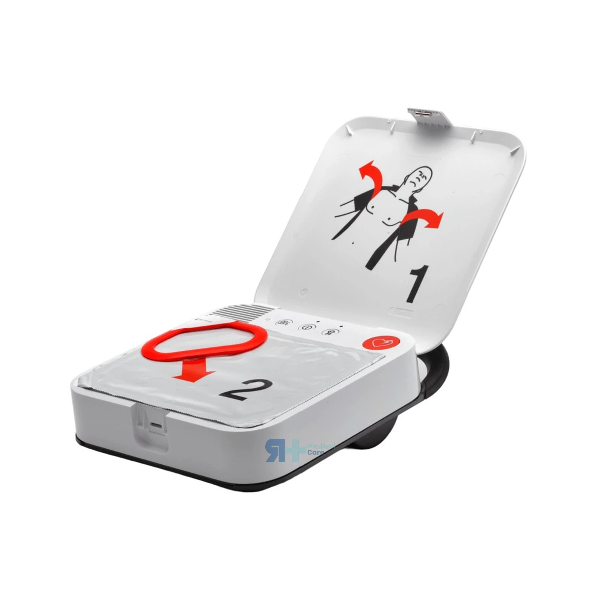 Desfibrilador Semiautomático CR2 WiFi con Bolsa, material sanitario