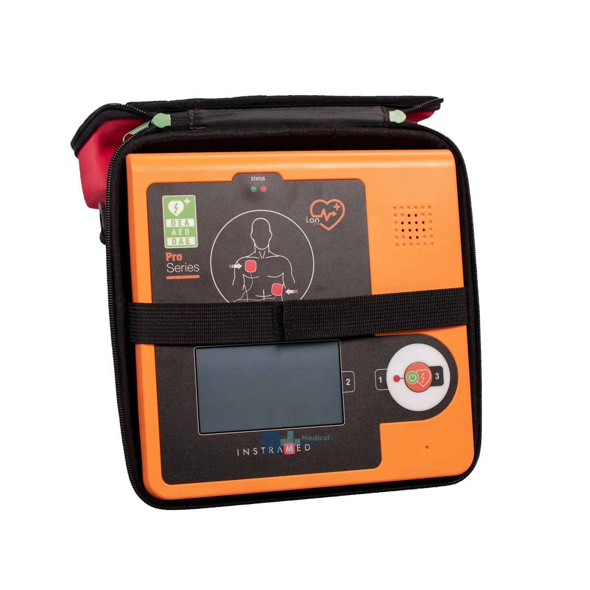 Desfibrilador I.ON PRO con ECG 360J Modo Manual y Pantalla Táctil, material sanitario