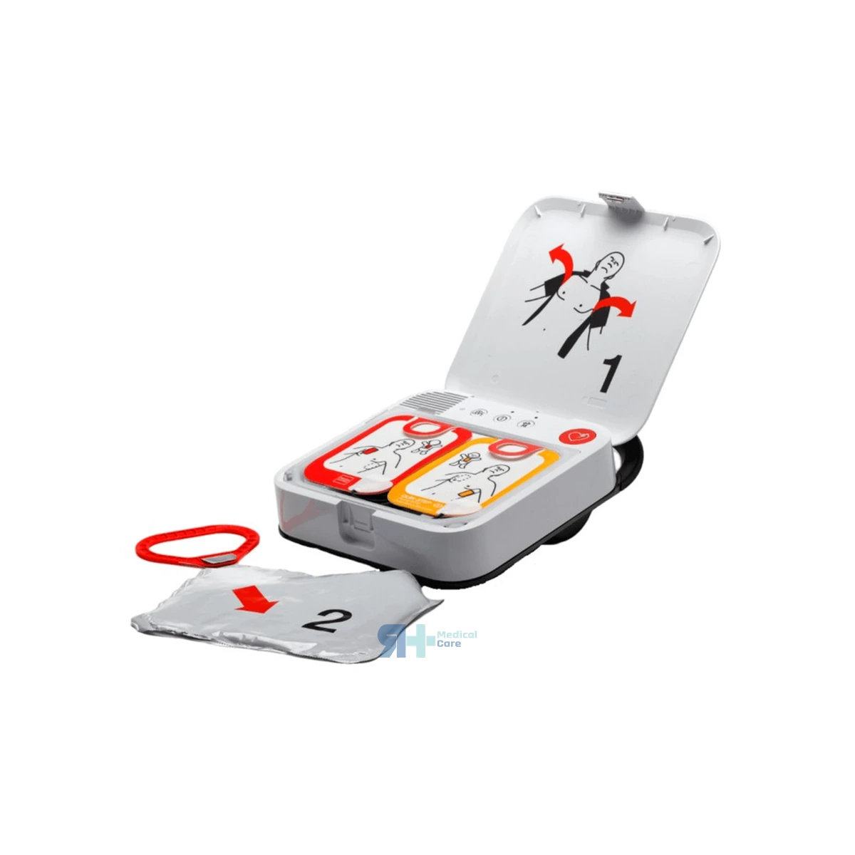 Desfibrilador Semiautomático CR2 WiFi Bilingüe con Bolsa, equipamiento clínico