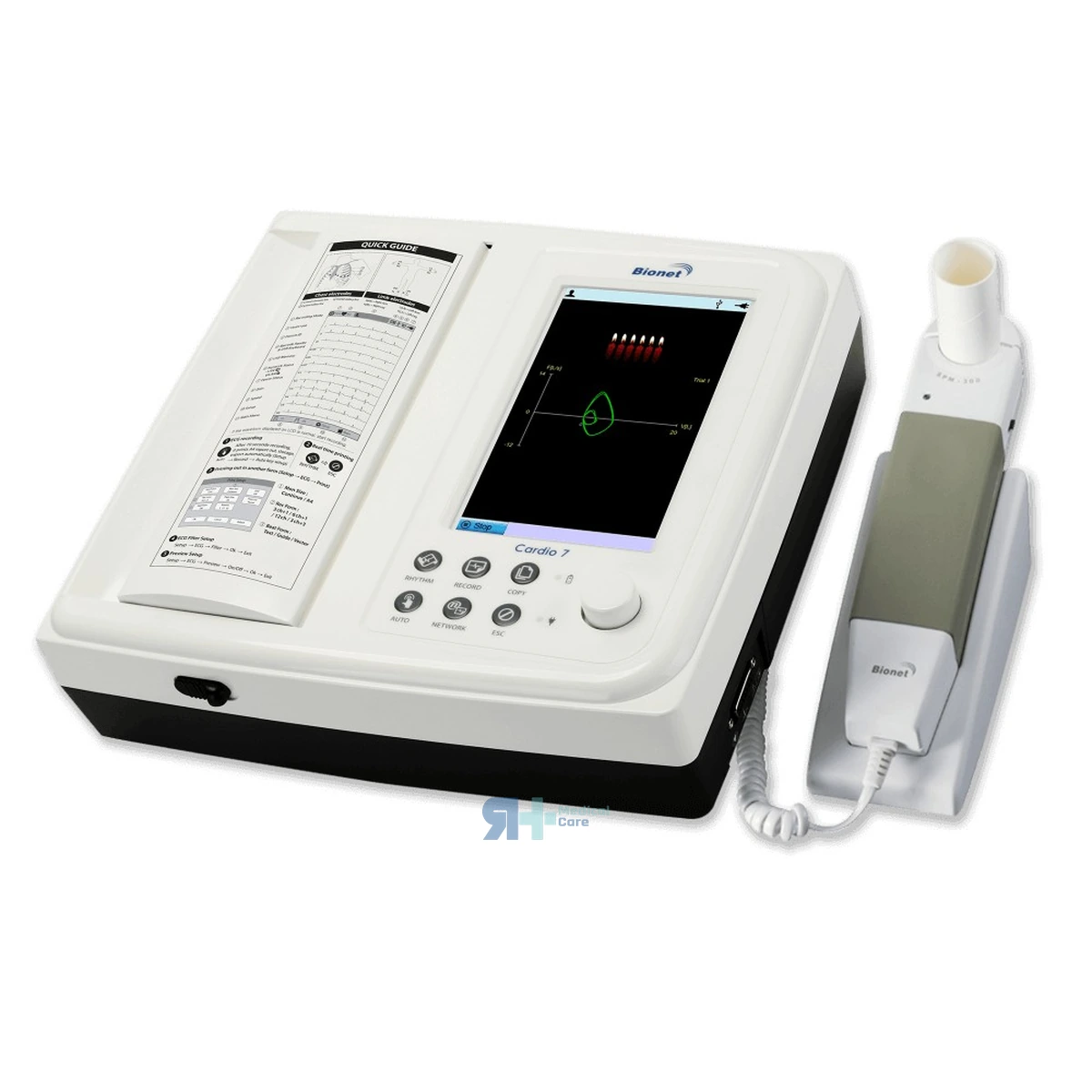 Electrocardiógrafo de 12 Canales con Espirómetro CARDIO-M Plus - RH Medical Care