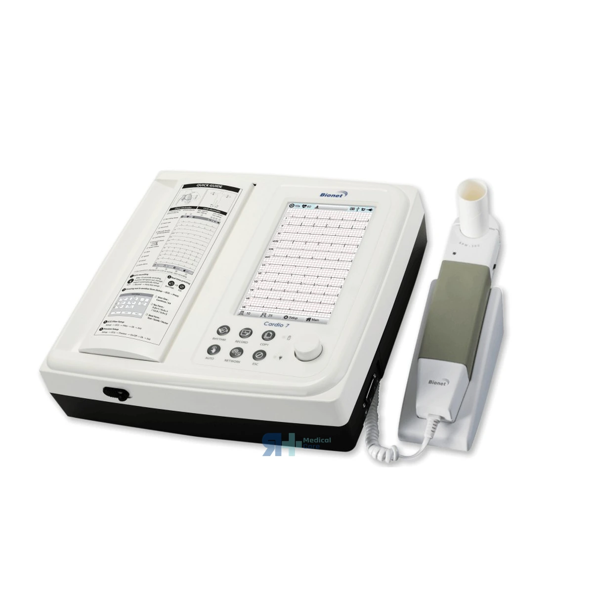 Electrocardiógrafo de 12 Canales con Espirómetro CARDIO-M Plus, material sanitario