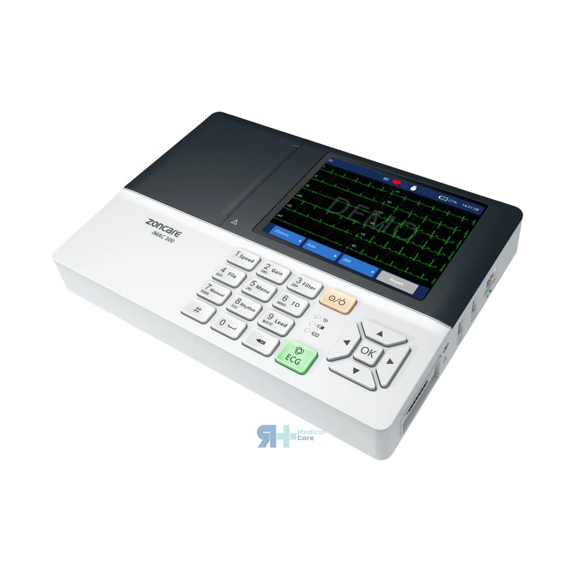Electrocardiógrafo de 12 Canales iMAC 300 - RH Medical Care