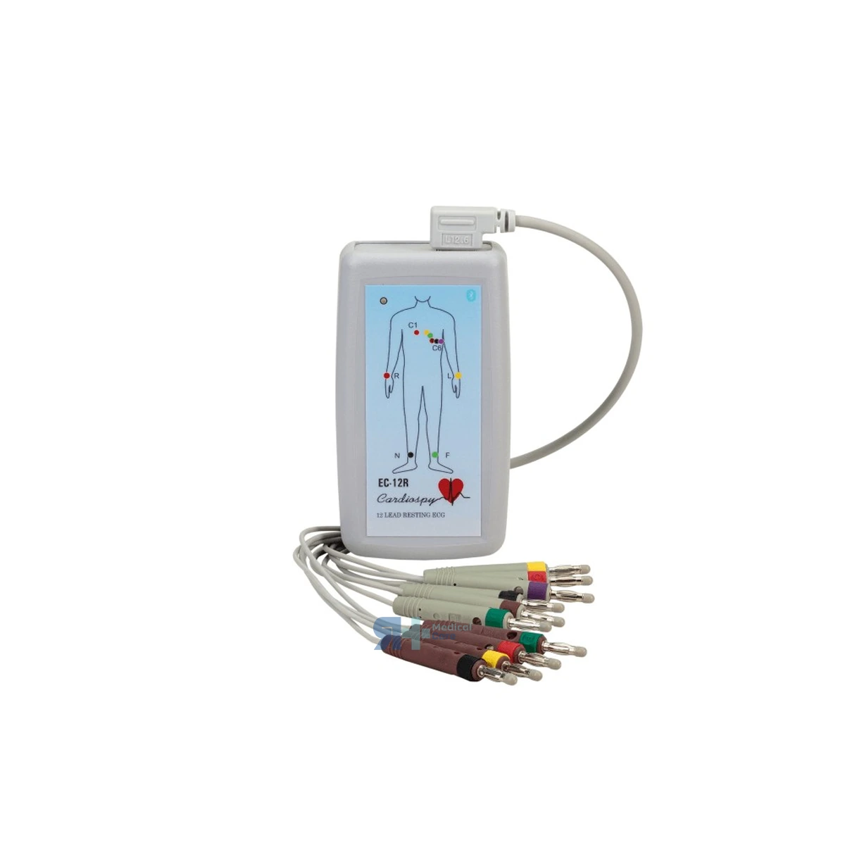Electrocardiógrafo de 12 Canales para PC con Bluetooth - RH Medical Care