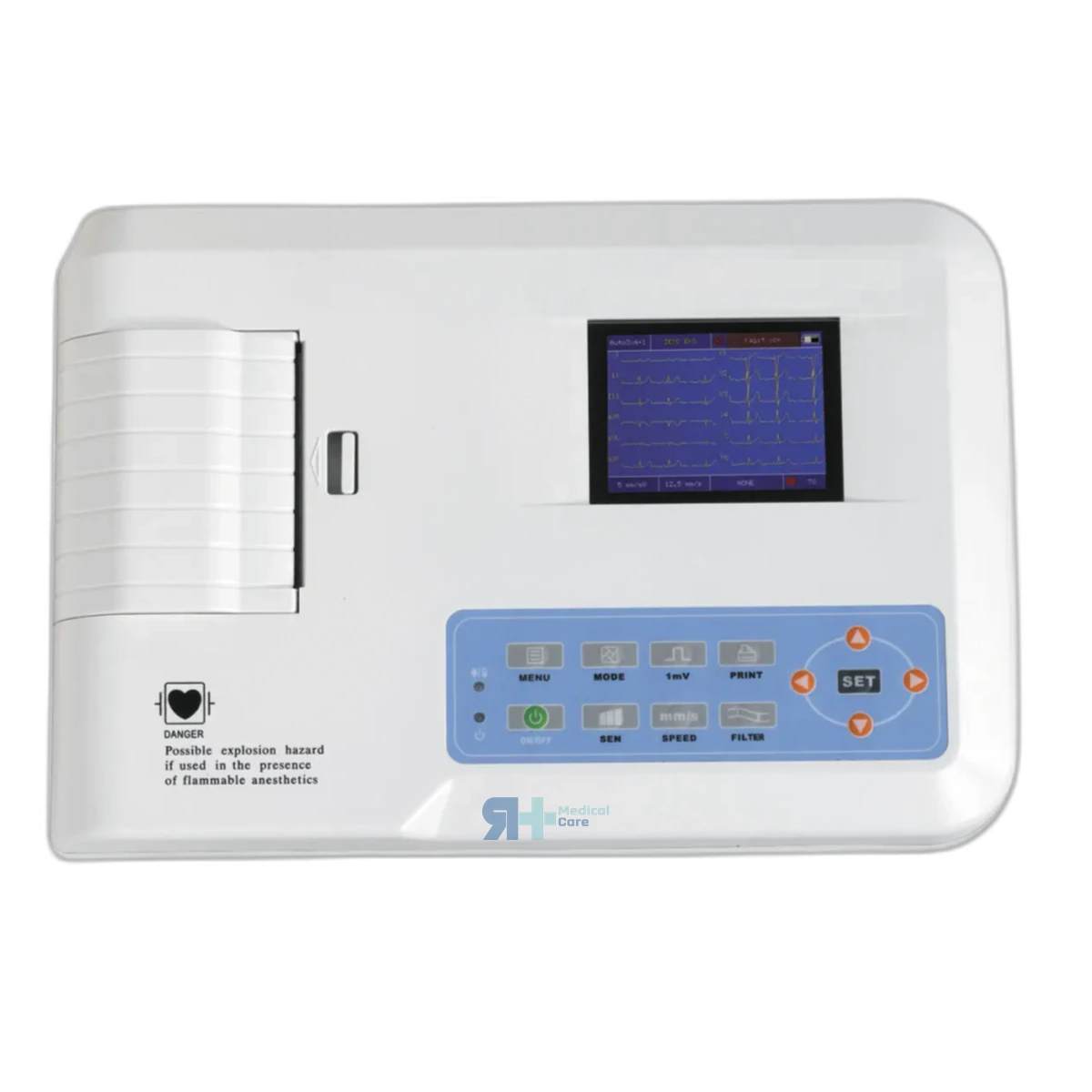 Electrocardiógrafo de 3 Canales 300G con Interpretación - RH Medical Care
