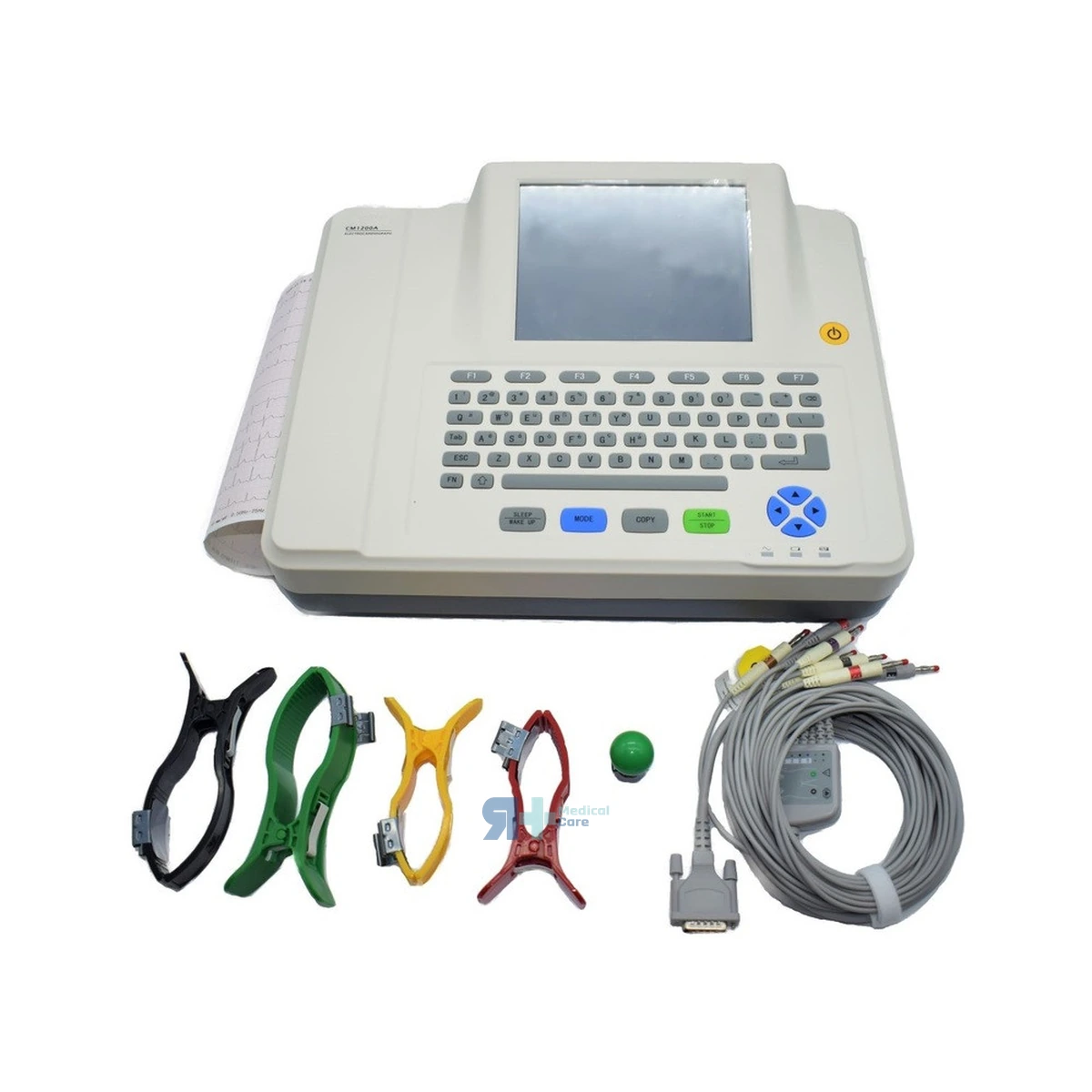 Electrocardiógrafo de 12 Canales con Teclado Comen CM1200A, material sanitario