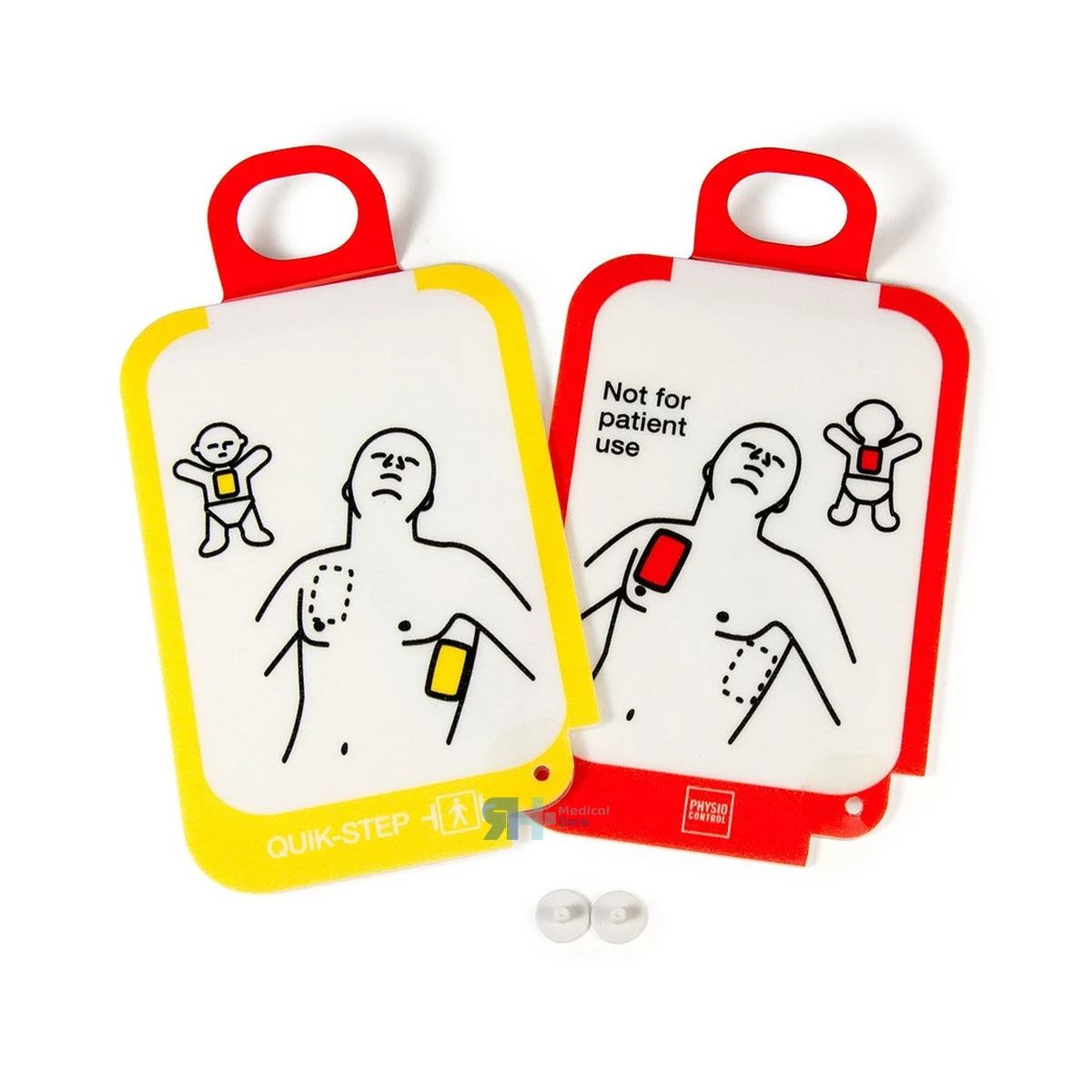Electrodos de Recambio para Desfibrilador Trainer CR2 - Juego de 5 Pares
