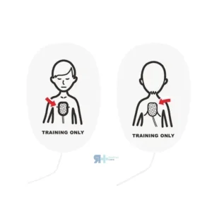 Electrodos Trainer para Desfibrilador 120C+ y Pediátrico