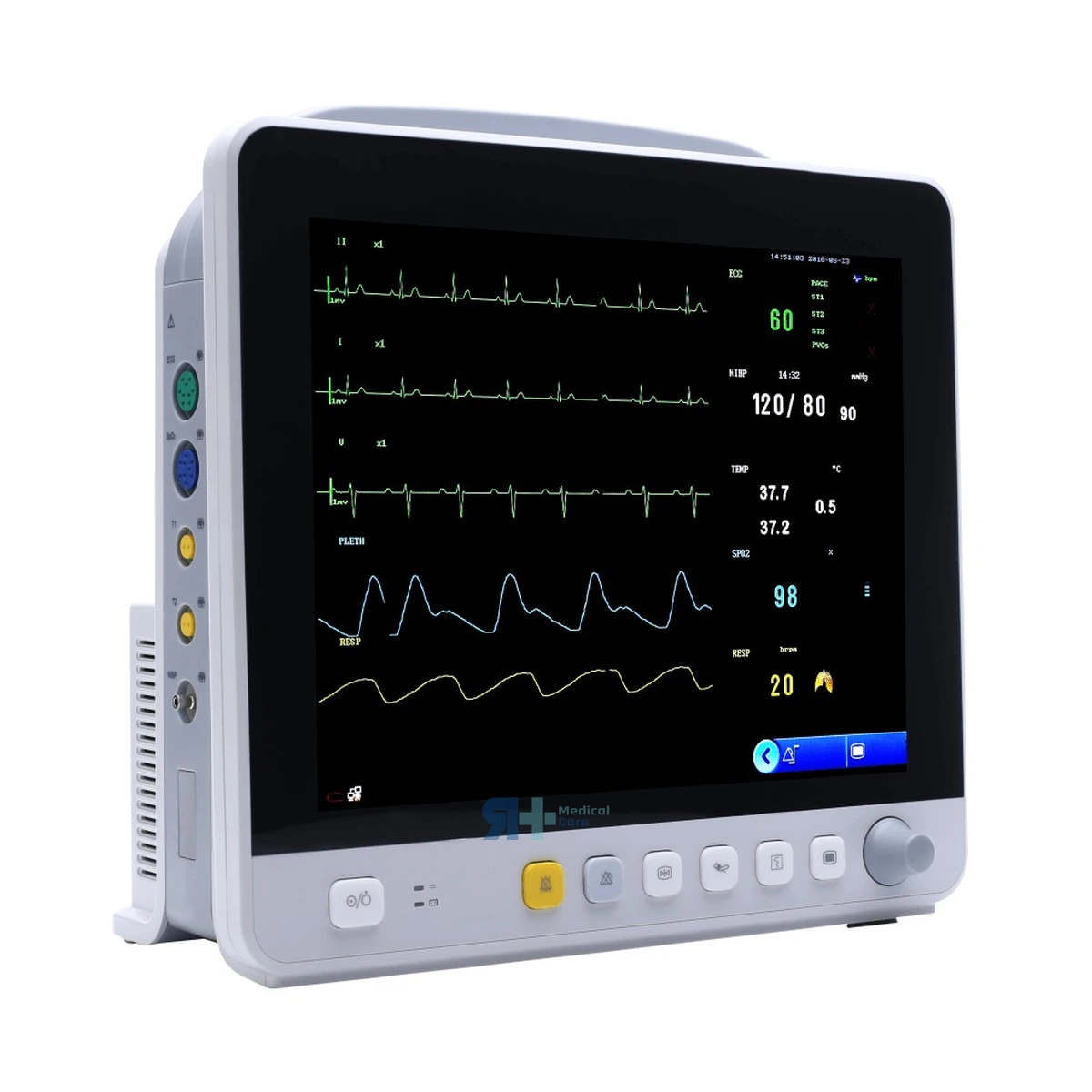 Monitor de Signos Vitales 12'' con Impresora E12, material sanitario