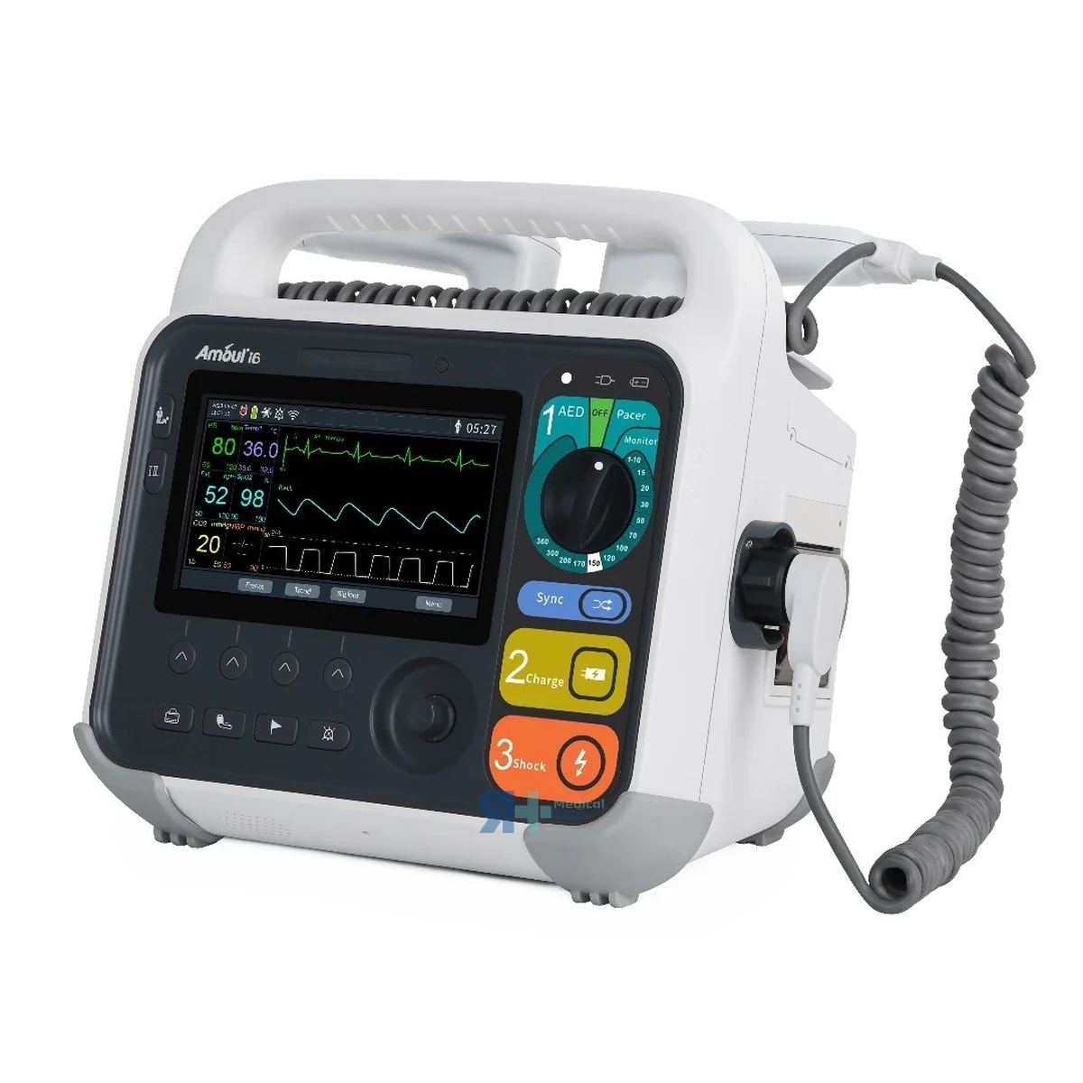 Monitor Desfibrilador i6 - 5 Canales con SpO₂, PANI y Temperatura - RH Medical Care