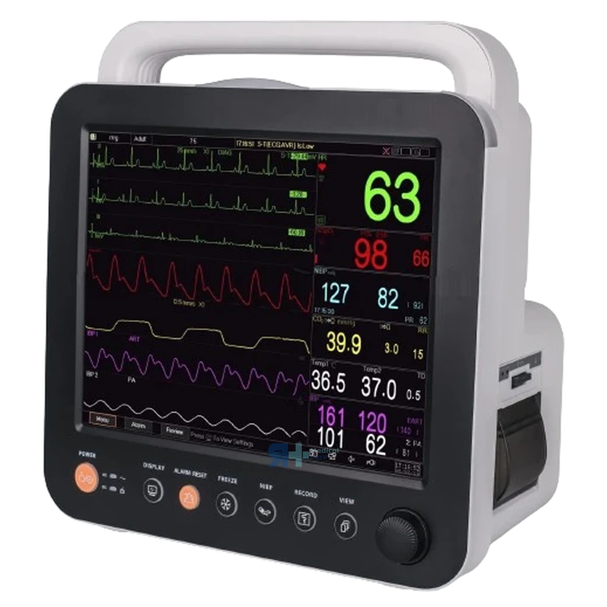 Monitor de Paciente K12 Táctil 12'' con DICOM y HL7 - RH Medical Care