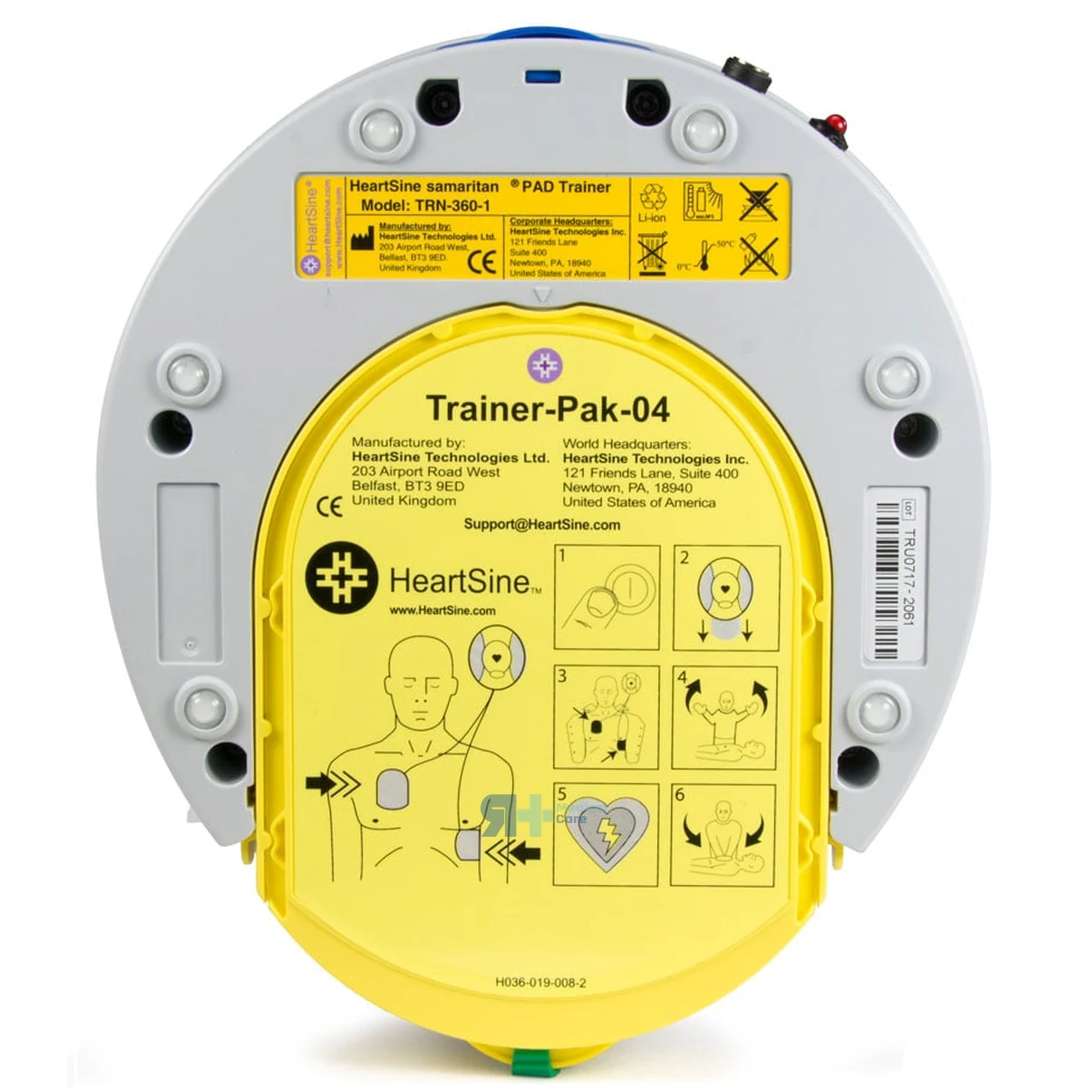Trainer-PAK de Formación para Samaritan, material sanitario