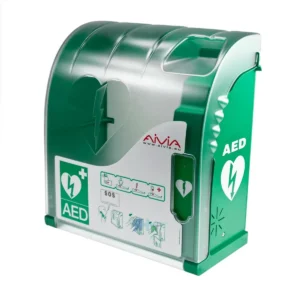 Vitrina AIVIA 100 para Desfibrilador con Pilas y Alarma