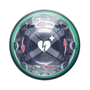Vitrina Rotaid Solid Plus con Flechas Rojas y Alarma para Desfibrilador