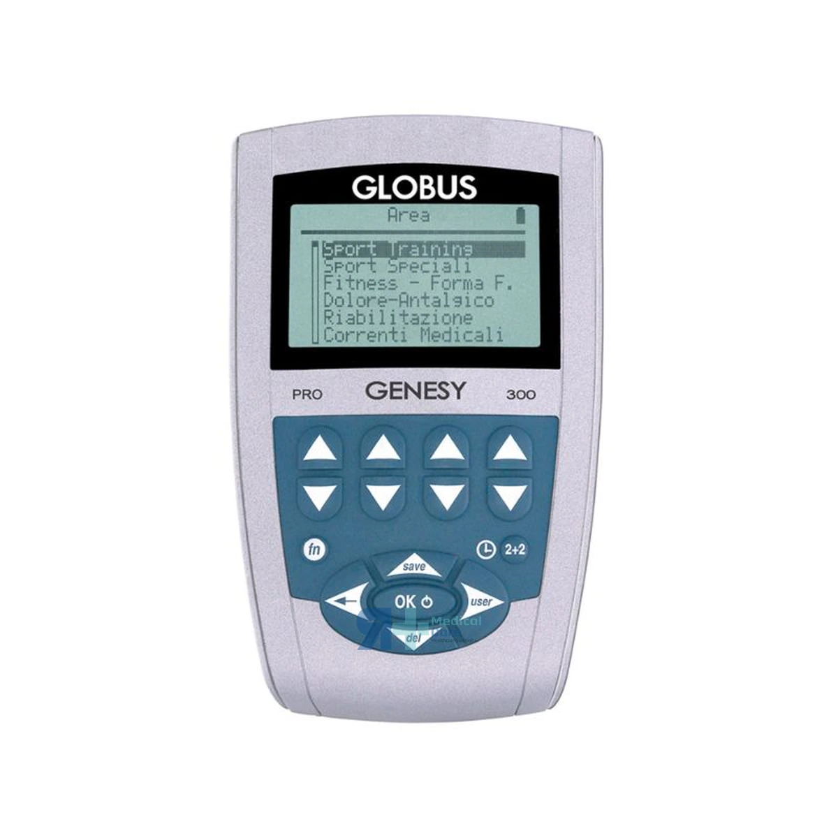 Electroestimulador Globus Genesy 300 Pro, el profesional de entrada a la gama Genesy de fisioterapia